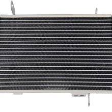 CoolingSky All Aluminum Racing Radiator for 2003-2008 Arctic Cat 400 /Kawasaki KFX400 /Suzuki LTZ400 Quadsport Z400