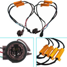 2x - 50W 8Ohm 3157 LED No Error Load Resistor Wiring Harness Decoder Turn Signals