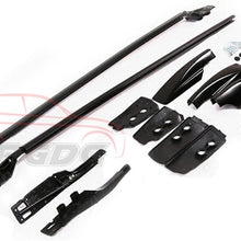 Fit for Toyota RAV4 RAV 4 2009-2012 2 Pcs Aluminium Roof Rail Roof Rack Side Rail Bar - Black