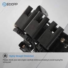 ECCPP Ignition Coil Pack Compatible for Hyundai Santa Fe GLS Sport Utility Hyundai Santa Fe Base 2001-2006 Replacement for UF425 2730137116