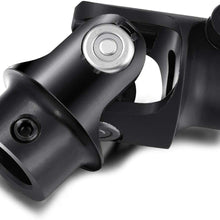 DEMOTOR PERFORMANCE 3/4" - 36 Spline to 3/4" DD Universal Black Steel U-Joint
