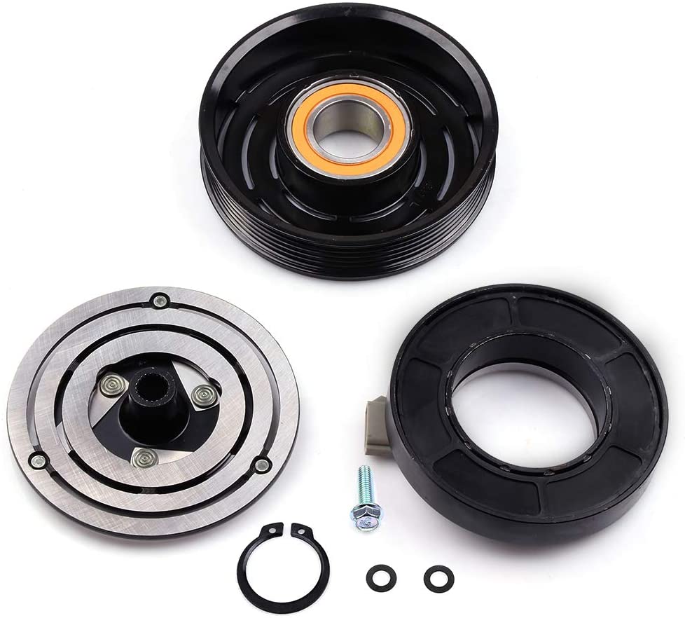 FEIPARTS CO 101410C A/C Compressor Fit for 1993-2004 for Ford F150 F53 Mustang Taurus Sable Mercury Air Conditioning Compressor