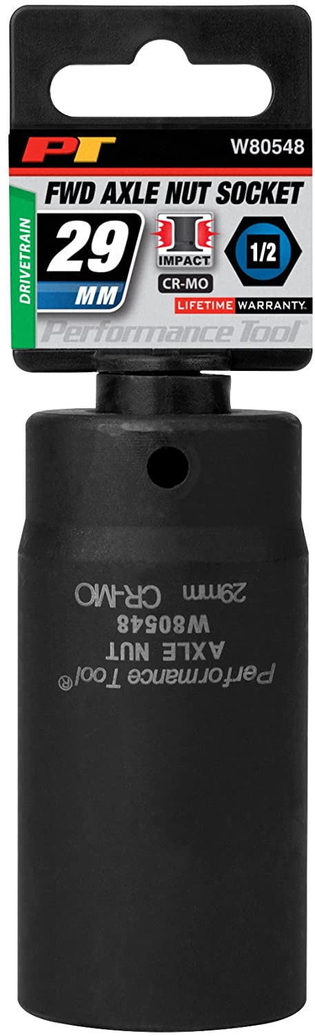 Performance Tool W156 34mm Front Wheel Drive Axle Nut Socket