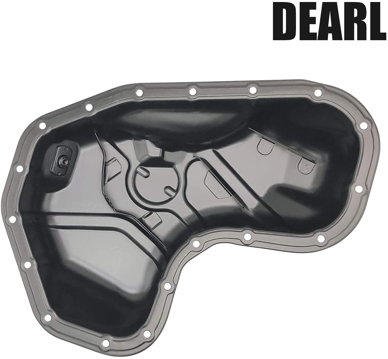 Engine Oil Pan W/Drain Plug for V6 3.5L 05-18 Avalon / 08-17 Camry / 07-18 ES350 / 08-16 Highlander / 06-12 Rav4 / 07-15 RX350 / 08-16 Sienna / 09-16 Venza (05 06 07 08 09 10 11 12 13 14 15 16 17 18