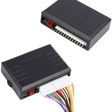 X AUTOHAUX Universal Car Keyless Entry System Door Lock Locking Remote Central Kit DC 12V LB405