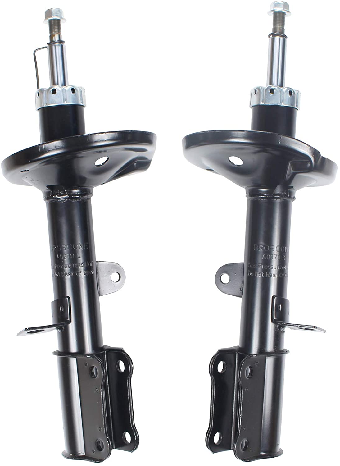 Deebior 2pcs Rear Left + Right Side Shock Absorber Strut Kit Compatible With 93-02 Chevy Geo Prizm & Corolla