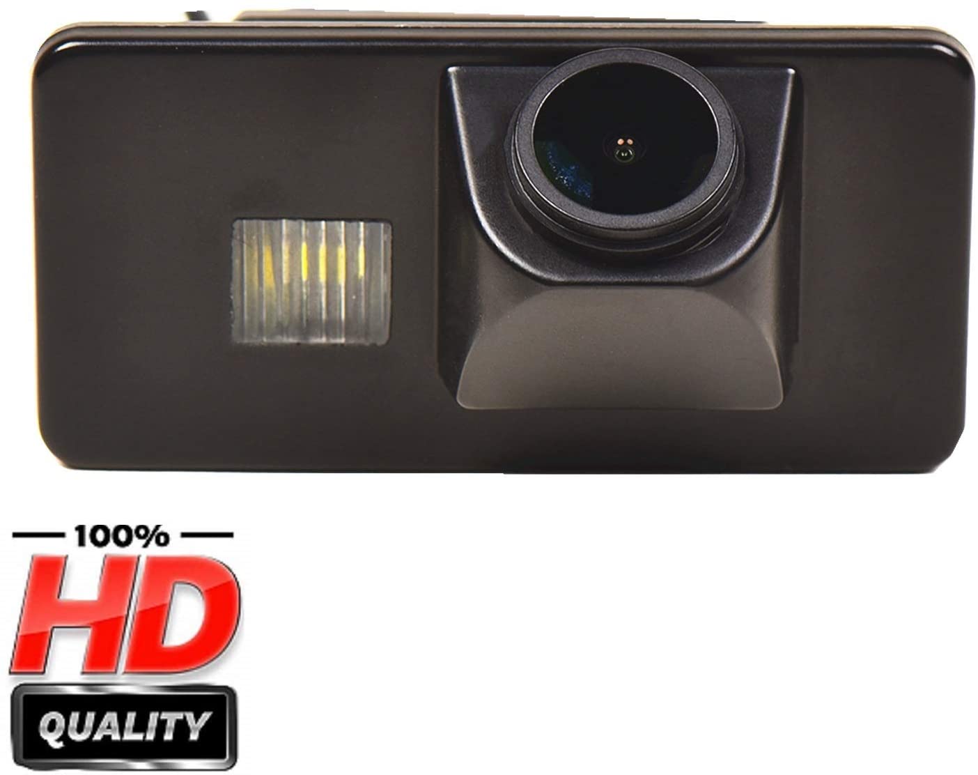 Rear Reversing Backup Camera Rearview License Plate Camera Night Vision Ip68 Waterproof for BMW 320I/328I/335I/520LI/530I/535LI/X1/X3/X5/X6/3/5/7 Series 2010-2014