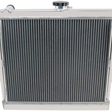 CoolingSky 3 Row All Aluminium Radiator for 1984-95 Toyota Pickup & 4Runner 2.4L MT - Direct Replacement