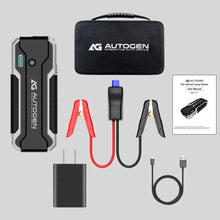 AUTOGEN 3000A Car Jump Starter (Up to 10.0L Gasoline & Diesel), 12V Portable Lithium Battery Jumper Box Booster Pack for Cars, SUVs, Trucks. Power Charger with Quick Charge 3.0. Hard Case Provided!