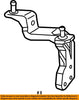 Genuine Honda 17268-RX0-A00 Air Cleaner Stay
