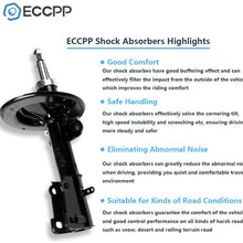 Shocks Struts,ECCPP Front Rear Shock Absorbers Strut Kits Compatible with 2001 2002 2003 04 05 06 07 Chrysler Town Country/Dodge Caravan/Grand Caravan,2001 2002 2003 Chrysler Voyager 334335 344080