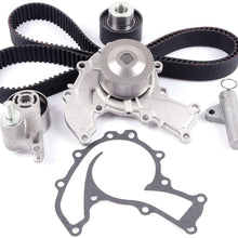 Timing Belt Kit with Water Pump,ECCPP Automotive Replacement Timing Parts for 1993-1994 Isuzu Rodeo S LS 1994-1995 Honda Passport LX EX 3.2L V6 SOHC