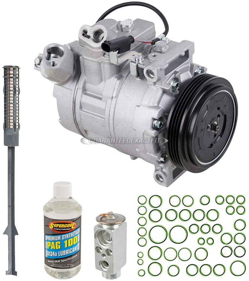 For BMW 745i 745Li 760Li 760i 750i 750Li AC Compressor w/A/C Repair Kit - BuyAutoParts 60-81220RK NEW