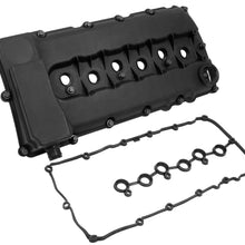 X AUTOHAUX 03H103429D Car Engine Valve Cover for Audi Q7 3.6L 2007-2010 for Volkswagen Touareg 3.6L 2007-2017