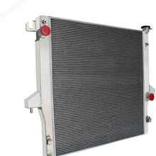 CoolingSky 62MM 4 Row Core Aluminum Radiator for 2003-09 Dodge Ram 2500 3500 5.9L 6.7L Diesel OHV Cummins