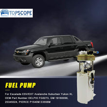 TOPSCOPE FP3556M - Fuel Pump Assembly E3556M fits 2003 Cadillac Escalade ESV, 2002 2003 Cadillac Escalade EXT, Chevrolet Avalanche 1500, Chevrolet Suburban 1500, GMC Yukon XL 1500