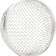 ZENITHIKE S-tandard Size White Roof Vent Lid RV Stainless Steel Mesh Camper RV Furnace Flying Insect Screen net 2.8 Inch x2 Heater Exhaust Vent Cover for Camper