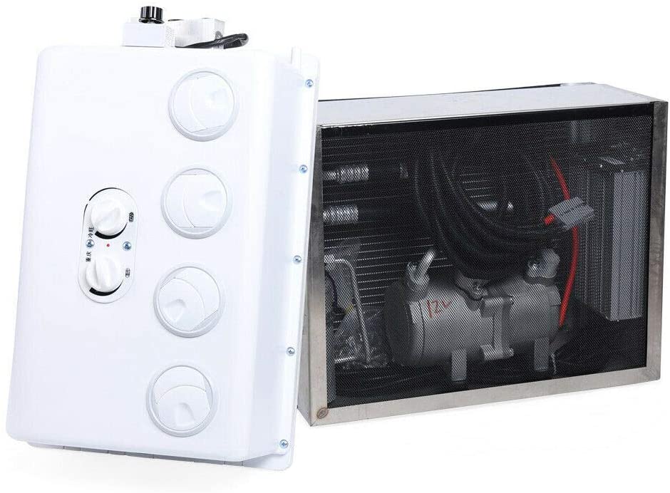 Universal Car Hanging Air Conditioner Set 12V For RV Car Caravan Truck Air Conditioner Fan fit Evaporator 400-500W