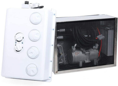 Universal Car Hanging Air Conditioner Set 12V For RV Car Caravan Truck Air Conditioner Fan fit Evaporator 400-500W