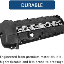 X AUTOHAUX Car Camshaft Engine Valve Cover with Gasket Set 11121432928 for BMW 323Ci 323i 325Ci 325i 325xi 328Ci 328i