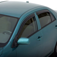 Auto Ventshade 94073 Original Ventvisor Side Window Deflector Dark Smoke, 4-Piece Set for 2009-2013 Toyota Corolla