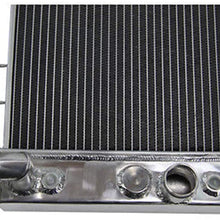 OzCoolingParts 84-01 Jeep Cherokee Radiator Fan Shroud Kit, Full Aluminum Radiator + 3 x 9" Electric Cooling Fan w/Shroud for 1984-2001 Jeep Cherokee XJ 2.5L/4.0L