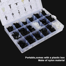 ANPART Car Retainer Clips Bumper 18Sizes Popular Sizes Car Plastic Fasteners Push Retainer Rivets Kit with Tool for Toyota GM Ford Acura,408Pcs