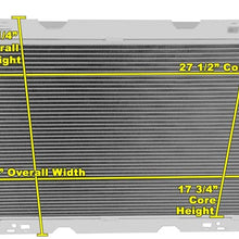 Champion Cooling, 3 Row All Aluminum Radiator for Ford F Series, CC1451