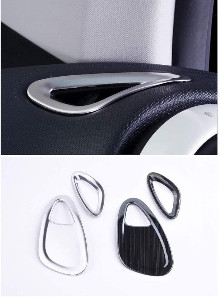 HKPKYK Car air Conditioning Outlet Decoration,Car Air Conditioner Outlet Decoartion Stricker Car Styling,for Mercedes Smart fortwo 453 forfour, Modification Accessories