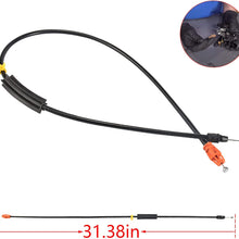 3mirrors Inside Door Handle Latch Release Cable Kit Left/Right for 2007-2014 Chevy GMC Silverado 1500 Tahoe Sierra Yukon Escalade (31 Inch for Remote Start & Power Door Locks)