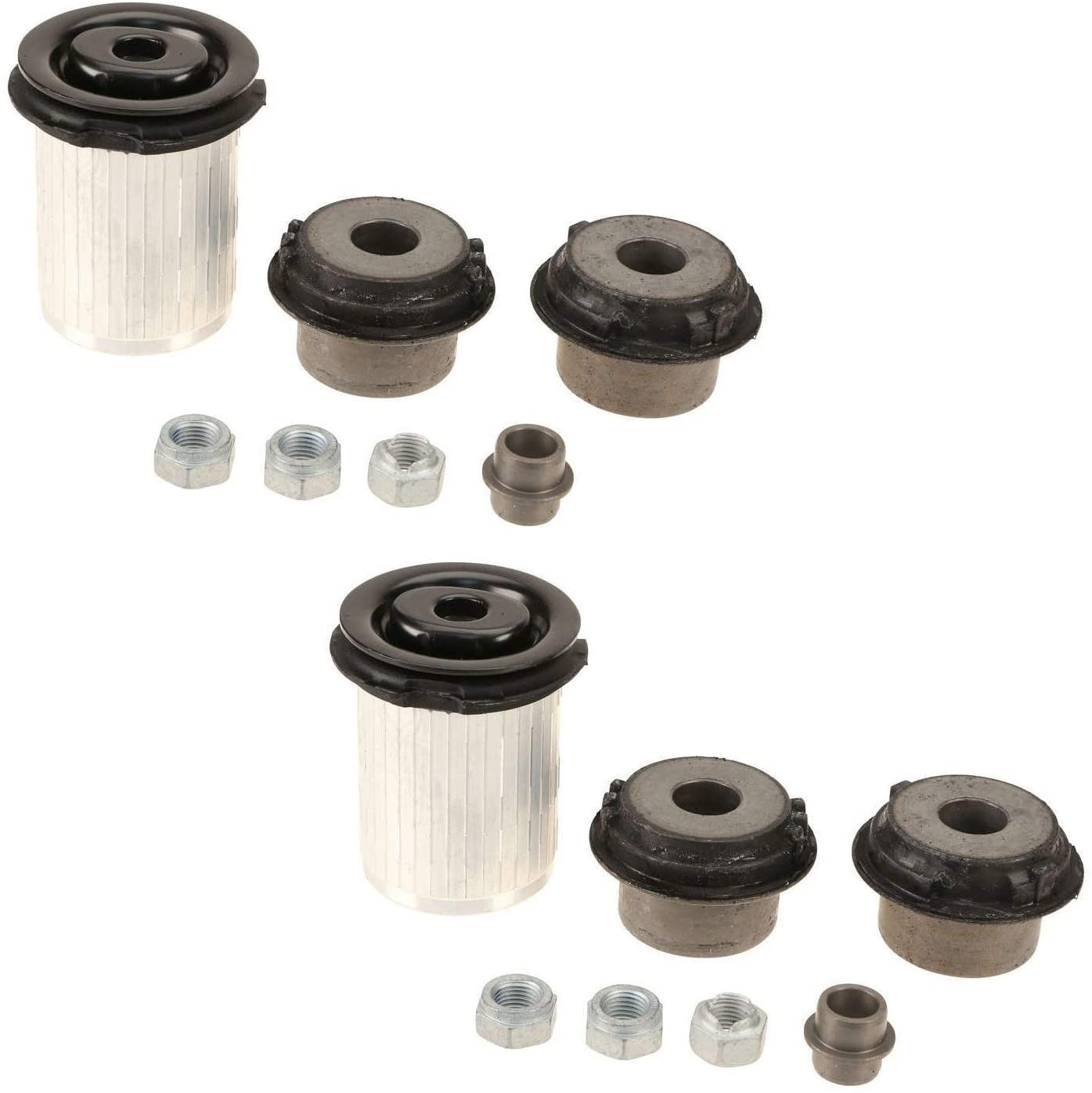 Pair Set 2 Front Lower Susp Control Arm Bushing Kits Febi For Mercedes W211 W220