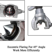 Wostore Eccentric Flaring Tool Kit Tubing Refrigeration 7 Dies 3/16-3/4 inch Copper
