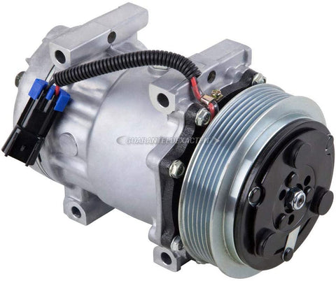 AC Compressor & A/C Clutch For Freightliner Replaces Sanden SD7H15 4430 4473 - BuyAutoParts 60-02146NA New