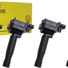 DEAL Pack of 4 New Ignition Coils For 2003-2005 Mercedes-Benz W203 C230 1.8L L4 Replacement# UF555 IC635 C1690