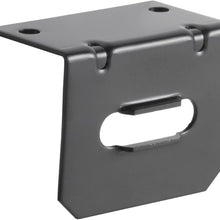 CURT 58300 Vehicle-Side Trailer Wiring Harness Mounting Bracket for 4-Way Flat