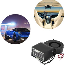 Qiilu Heater Cool Fan,2 in 1 Car Vehicle Heater Heating Cool Fan Windscreen Demister Defroster Car Window Portable Ceramic Heating Cooling Heater