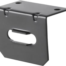 CURT 58300 Vehicle-Side Trailer Wiring Harness Mounting Bracket for 4-Way Flat
