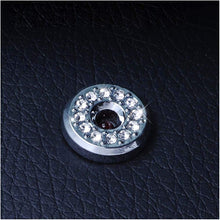 Steering Wheel Bling Crystal Emblem Cap Shiny Accessory Interior Decal Sticker for Mercedes Benz 2019 2020 A B Class 2020 GLB GLA CLA