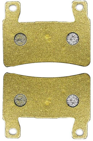 Yuanyuan 4X Brake Pads Fit for FIREBLADE CBR900 RR VTR 1000 SP-1 (SP45) CB1300 Gold/Gray