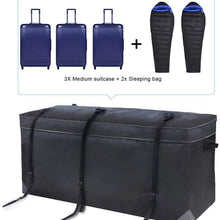 ECCPP Roof Bag Rooftop Cargo Carrier for 59 Long X 25 Wide X 25 High Roof Cargo Transportation Vehicles with or Without Roof Racks Waterproof Travel Car Storage Bag