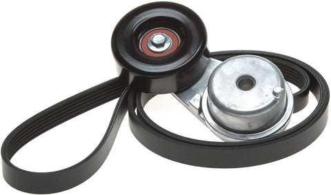 ACDelco ACK060703 Professional Accessory Belt Drive System Tensioner Kit with Belt and Tensioner
