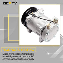 OCPTY CO 4647C Air Conditioner Compressor Compatible with Hyundai Excel Jeep Wagoneer Mazda 626 Mercury Tracer