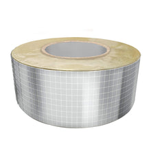 ZOENHOU 3 Pack 60mil 1.5mm Thicked Waterproof Aluminum Butyl Tape, 10 Yard x 2 Inch Foil Strong Duct Tapes Self Adhesive Leak Proof Repair Tape for Pipe RV Awning Patching Window Sealing Supplies