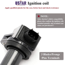 USTAR Ignition Coils 4 Pack for Honda Accord Civic CRV Crosstour Acura ILX Engine L4 2.4 Replaces 30520-R40-007