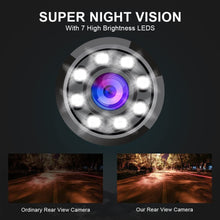 HD 720p Rear View Back Up Reverse Parking Camera in License Plate Waterproof Night Version (NTSC) for  Alfa Romeo MiTo AR Furiosa  Fiat Alfa Romeo 156/159 / 166/147 / Alfa Romeo Stelvio Spider Giu