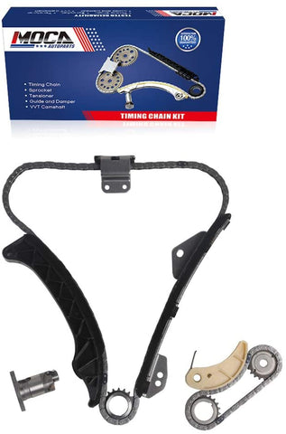 MOCA Engine Timing Chain Kit for 2010-2018 for TOYOTA Prius & 2012-2017 for TOYOTA Prius & 2017-2018 for TOYOTA Prius Prime & 2009-2014 for TOYOTA Matrix V 4 Cyl 1.8L L4 2ZRFE 2ZRFAE 2ZRFXE