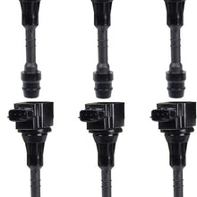 A-Premium Ignition Coils Pack Replacement for Infiniti Q45 2002-2006 M45 2003-2004 M45 2006-2010 FX45 2003-2008 V8 4.5L VK45DE 4-PC Set
