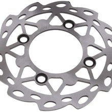 MSJFUBANGBM 180mm/76mm Rear Brake Disc Rotor Metal Fits 110/125cc Dirt Pit Bike Pitbikes