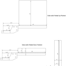 Carpod Side Folding Hitch Carrier with Lockable Lid (M2205-1)