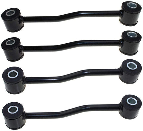 DLZ 4 Pcs Suspension Kit-2 Front 2 Rear Sway Stabilizer Bar Links Compatible With Grand Cherokee 1999 2000 2001 2002 2003 2004 K3201 K3202